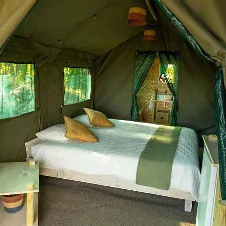 Tente de luxe Safari Glamping Portugal Flamingo Ventosa (Braga)