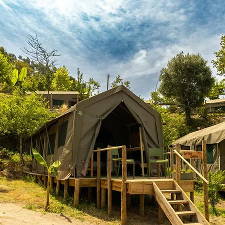 Tente de luxe Safari Glamping Portugal Flamingo *