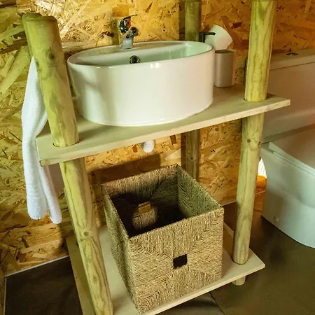 Tente de luxe Safari Glamping Portugal Flamingo Ventosa (Braga)