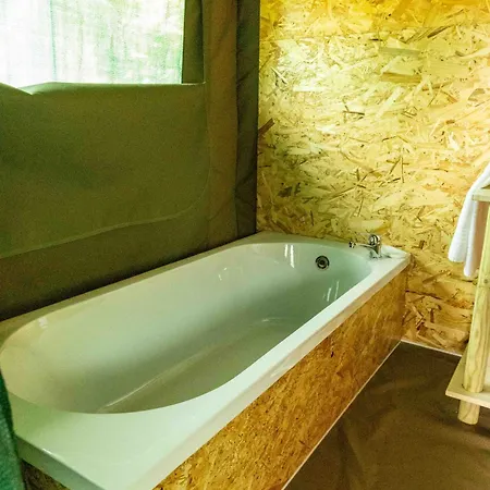 Tente de luxe Safari Glamping Portugal Flamingo