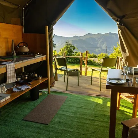 Safari Glamping Portugal Flamingo Tente de luxe