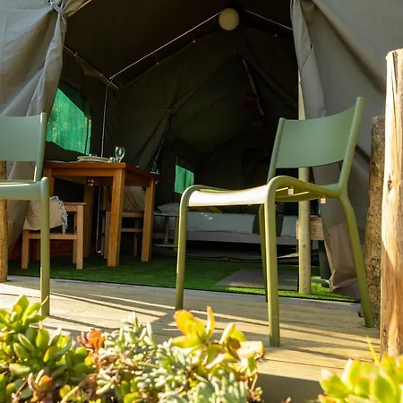 Safari Glamping Portugal Flamingo Tente de luxe