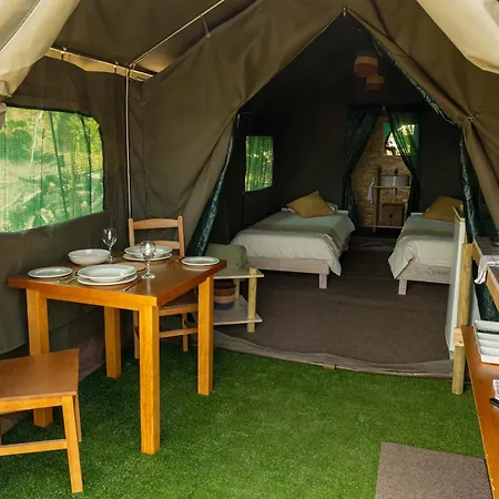 Tente de luxe Safari Glamping Portugal Flamingo *