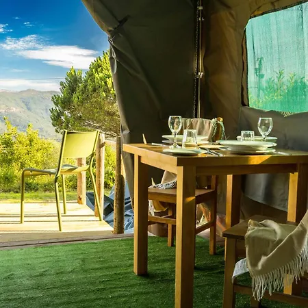 Safari Glamping Portugal Flamingo Tente de luxe Ventosa (Braga)