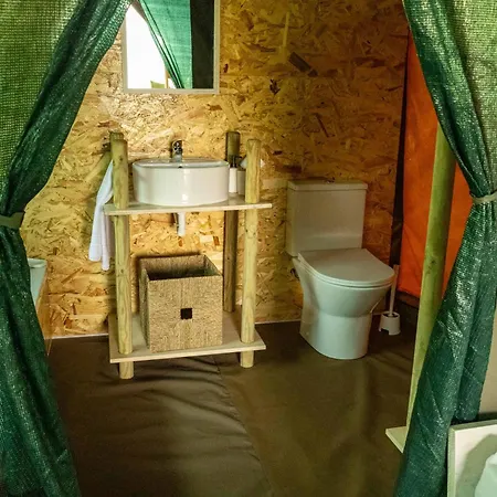 Tente de luxe Safari Glamping Portugal Flamingo *