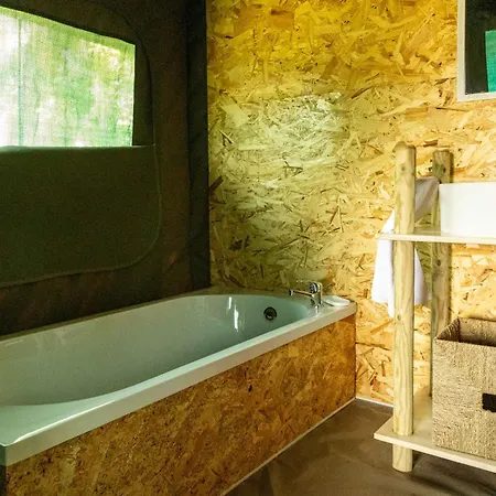 Tente de luxe Safari Glamping Portugal Flamingo Ventosa (Braga)