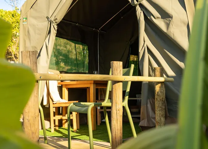 Lyxtält Safari Glamping Portugal Flamingo Ventosa (Braga)