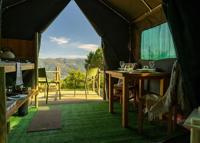 Safari Glamping Portugal Flamingo Lyxtält