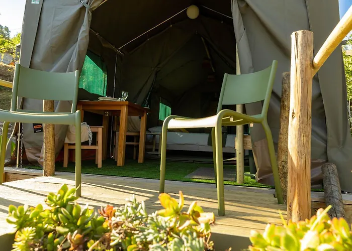 Safari Glamping Portugal Flamingo 럭셔리텐트