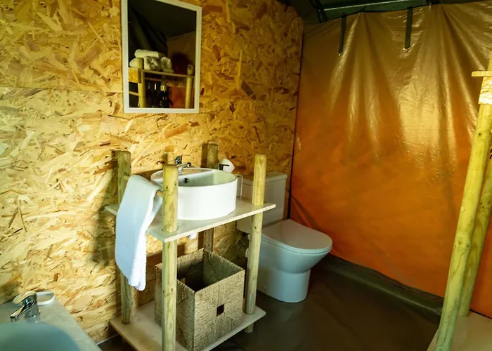 Safari Glamping Portugal Flamingo Lyxtält *