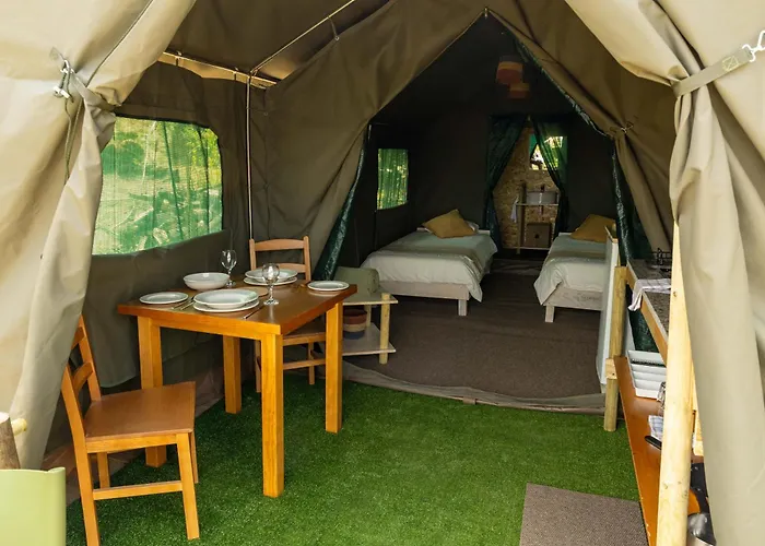 Lyxtält Safari Glamping Portugal Flamingo *